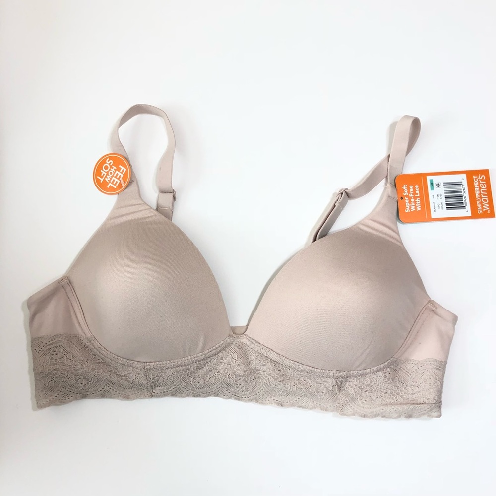 SimplyPerfect by Warner's light tan bra 6948